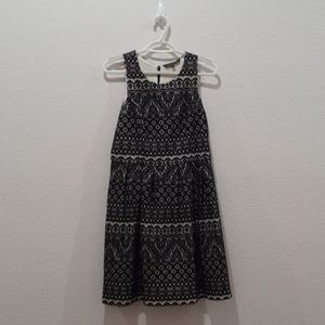 KAYA & SLOANE Black/Cream Dress Size Large